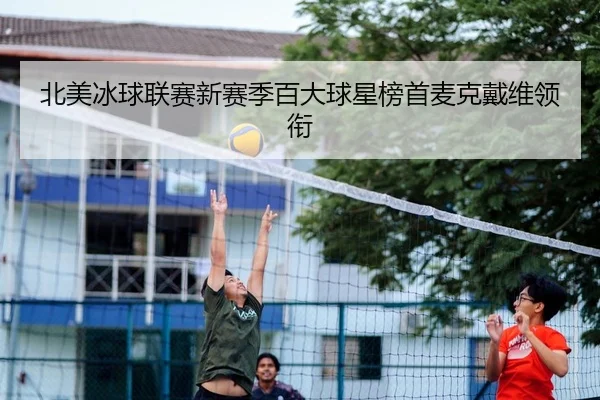 北美冰球联赛新赛季百大球星榜首麦克戴维领衔